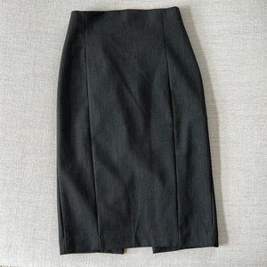 Gray Express Pencil Skirt